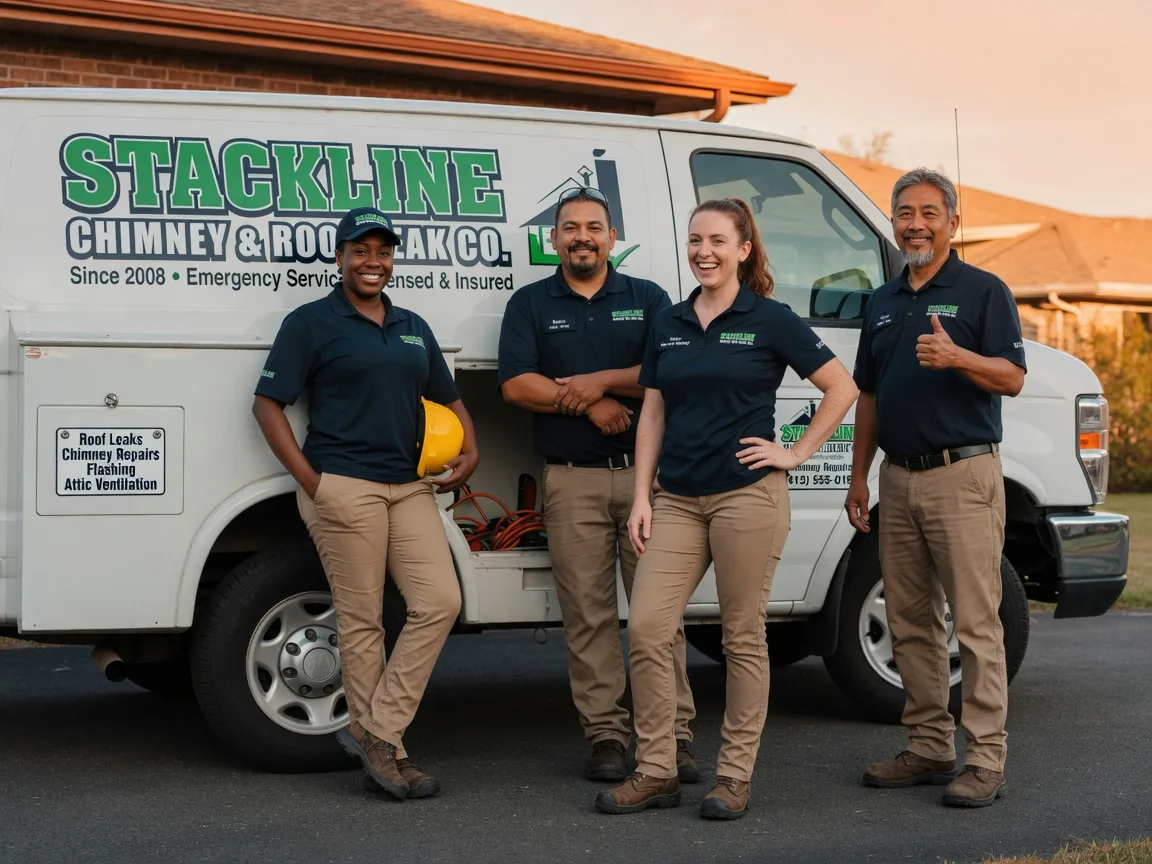 Chimney flashing repair company in Riverside, WY